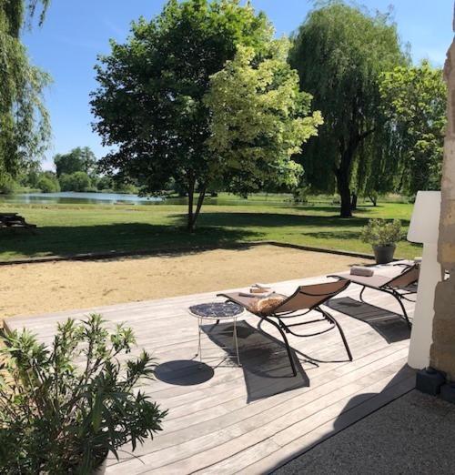 Le Moulin De Longchamp - Maison D'Hotes Lent Exteriör bild